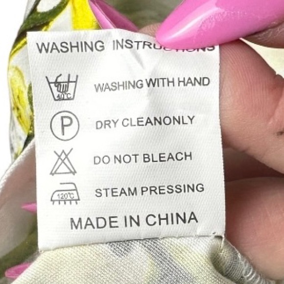 Bbonfinedress Lemon Print Summer Dress Pinup Size Medium - Picture 9 of 9